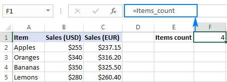 Excel Names And Named Ranges How To Define And Use In Formulas Ablebits Com