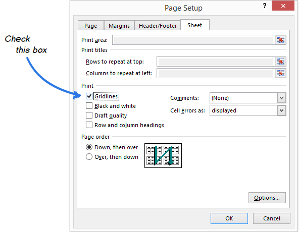 edit gridlines in word