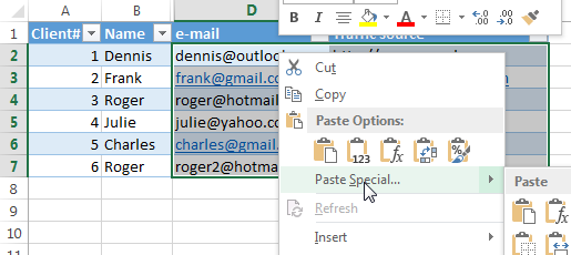 remove hyperlinks in excel 2016