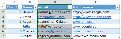 how to remove hyperlink in excel on a mac