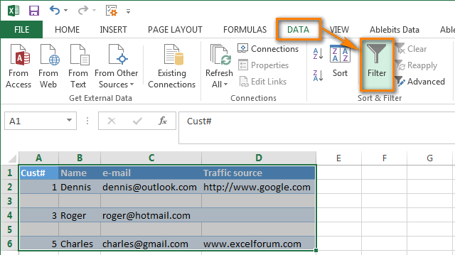 3 ways to remove blank rows in Excel quick tip