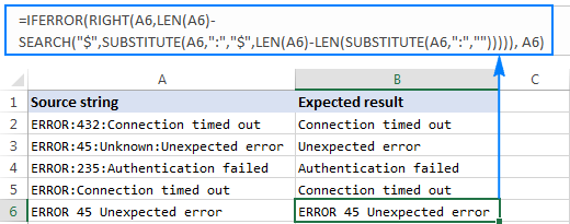 An improved formula to extract a substring after the last occurrence of the delimiter