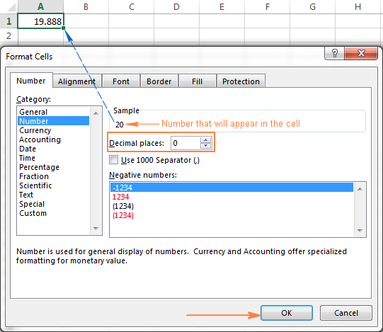 why is excel for mac rounding up my numbers