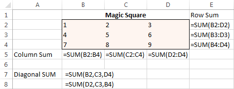 The magic square puzzle to solve