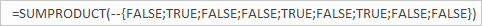 View the values behind an array