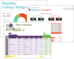 table templates excel