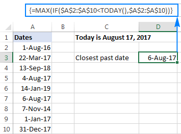 insert current date in excel 2010