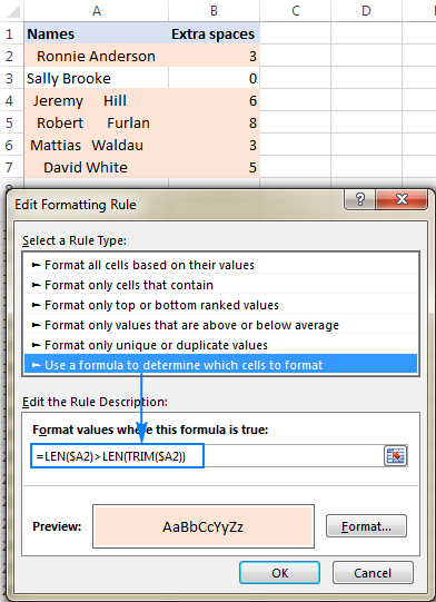 Excel TRIM Function Quick Way To Remove Extra Spaces Ablebits