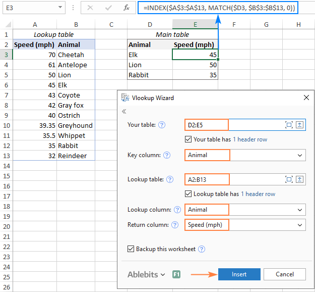 how to use vlookup in excel 2016 for different sheets