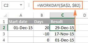 Excel Workday And Networkdays Functions To Calculate Working Days