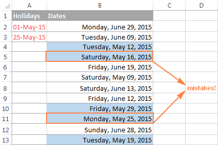 Excel WORKDAY and NETWORKDAYS functions to calculate working days