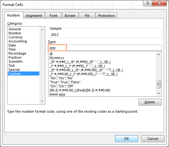 change the date year without changing the month or day excel for mac