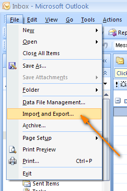 how to import contacts into outlook 2010 from 2003