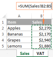Excel Reference To Another Sheet Or Workbook External Reference