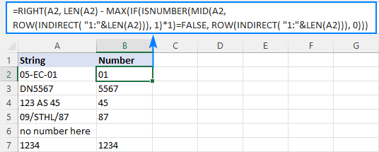 How To Extract Values From A String In Excel