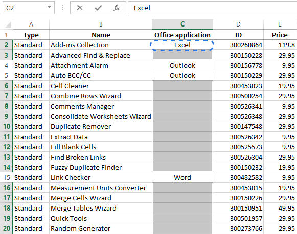 excel 2017 set blank cells to zero mac os x