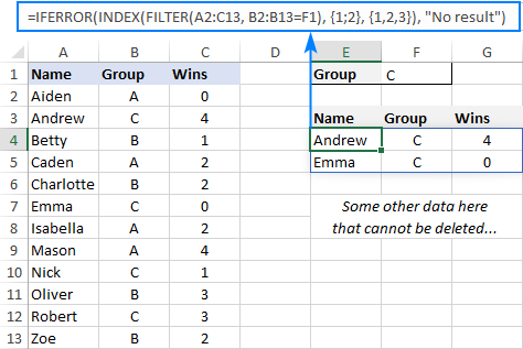 Excel Filter Function Dynamic Filtering With Formulas Ablebits Com