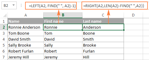 excel search cell containing text