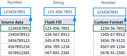 use flash fill in excel 2016 for mac