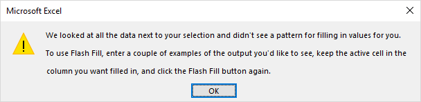 how to do the flash fill on mac 2016