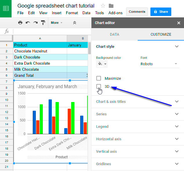 Google sheets chart tutorial: how to create charts in google sheets