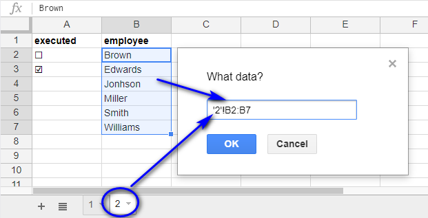 how to add a checkbox in google sheets