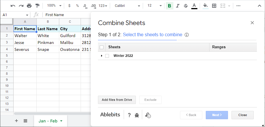 data merge google docs