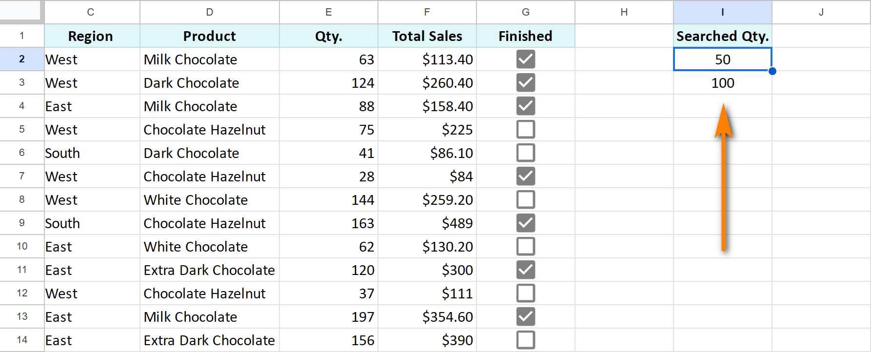 Create helper cells that will contain your criteria for conditional formatting.