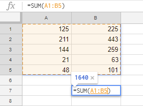 How to use formulas in Google Sheets