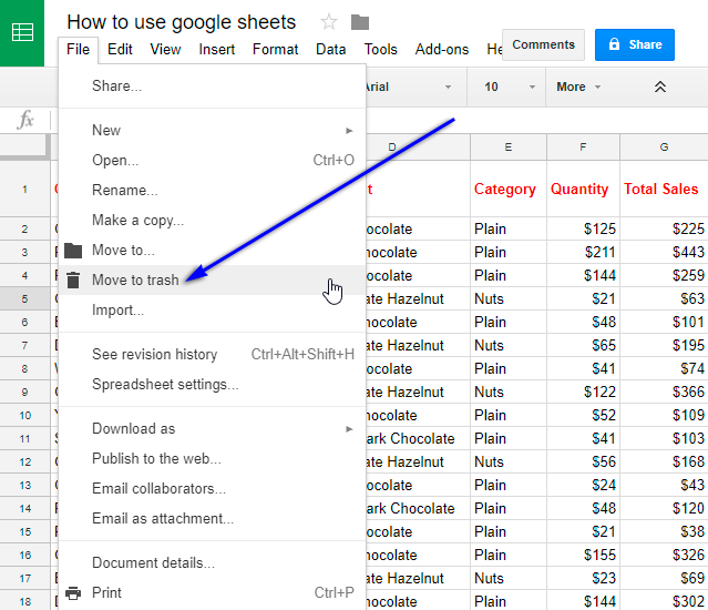 Google Sheets basics Learn how to work with Google Spreadsheets