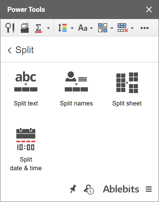 Split Names - Google Workspace Marketplace