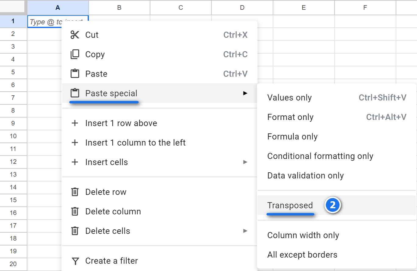 How To Use Transpose In Google Sheets Infoupdate