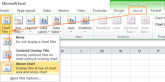 Excel 2010 Create Chart From Selected Cells