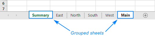 How To Group And Ungroup Worksheets In Excel 7909