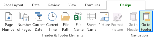 Excel Header And Footer How To Add Change And Remove