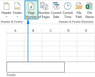 how to insert a header in excel that moves with the page