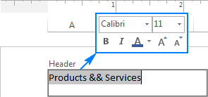 Excel Header And Footer How To Add Change And Remove