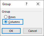 Group columns