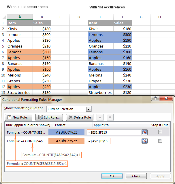 duplicates alternote