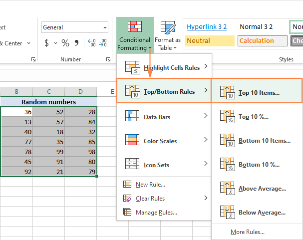 excel for mac highlight row conditioning formating