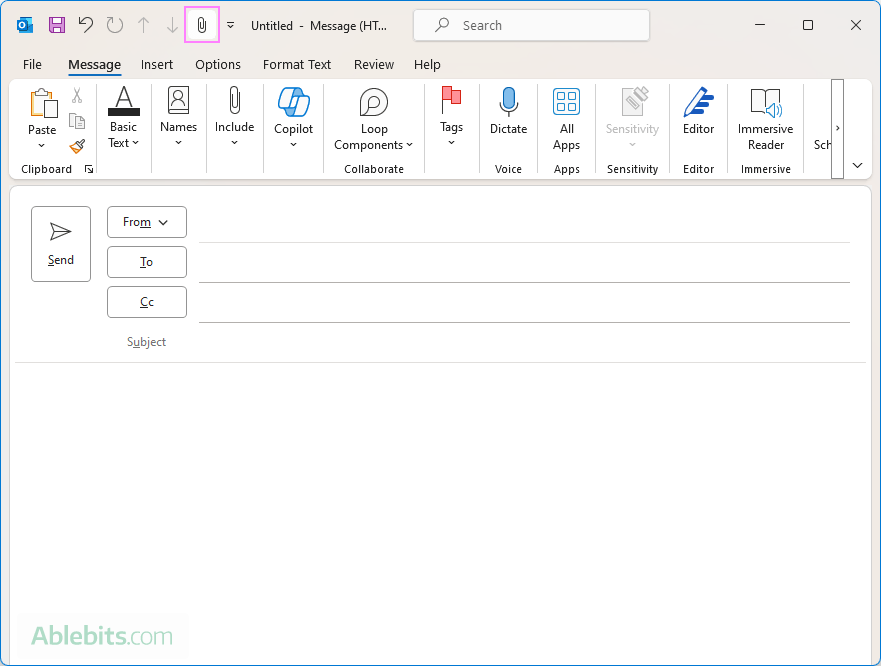 C ch Ch n M HTML V o Email Outlook How To Insert HTML Into Outlook
