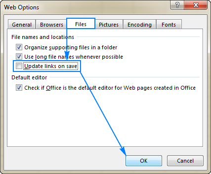 hyperlink not working in excel 14.4.8