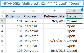 If And In Excel Nested Formula Multiple Statements And More