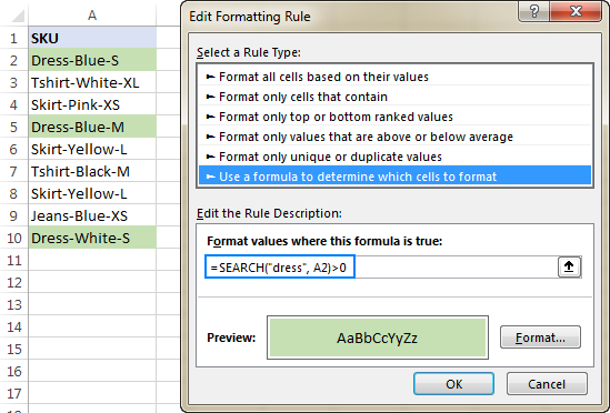 how do i remove a string of text in multiple cells in a column in excel for mac