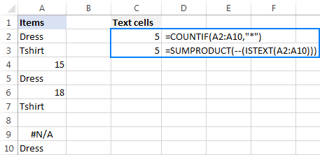 search cell for text excel