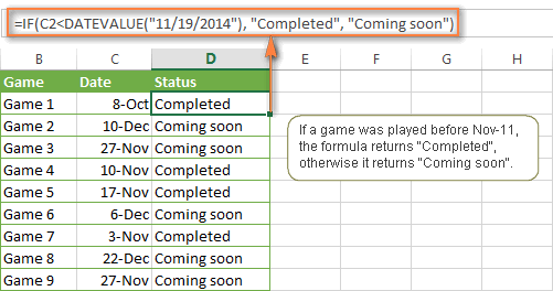 microsoft excel formulas for time between dates