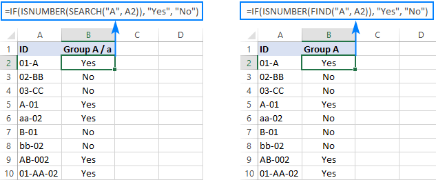 Công thức IF trong Excel cho kết quả phù hợp từng phần