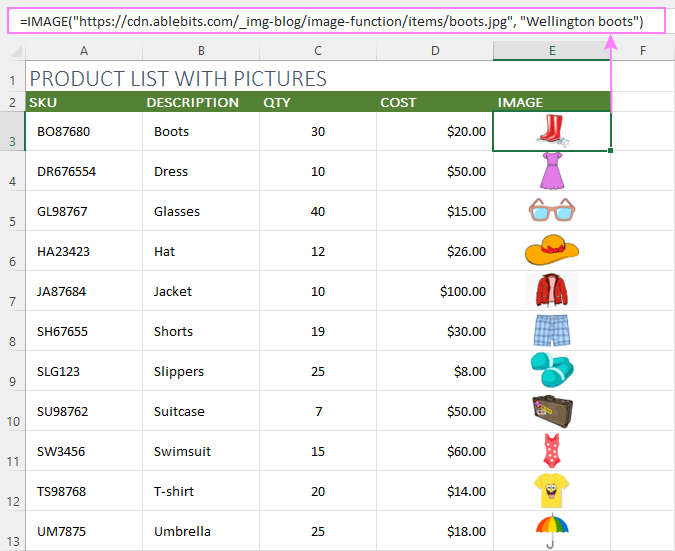 how-to-put-image-in-excel