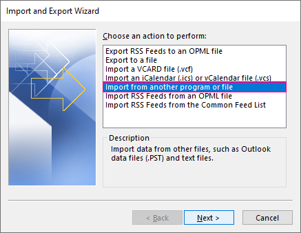 How To Import Contacts To Outlook From Csv And Pst File