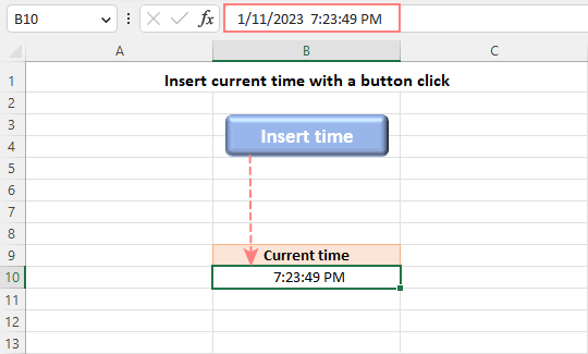 embed current time clock free